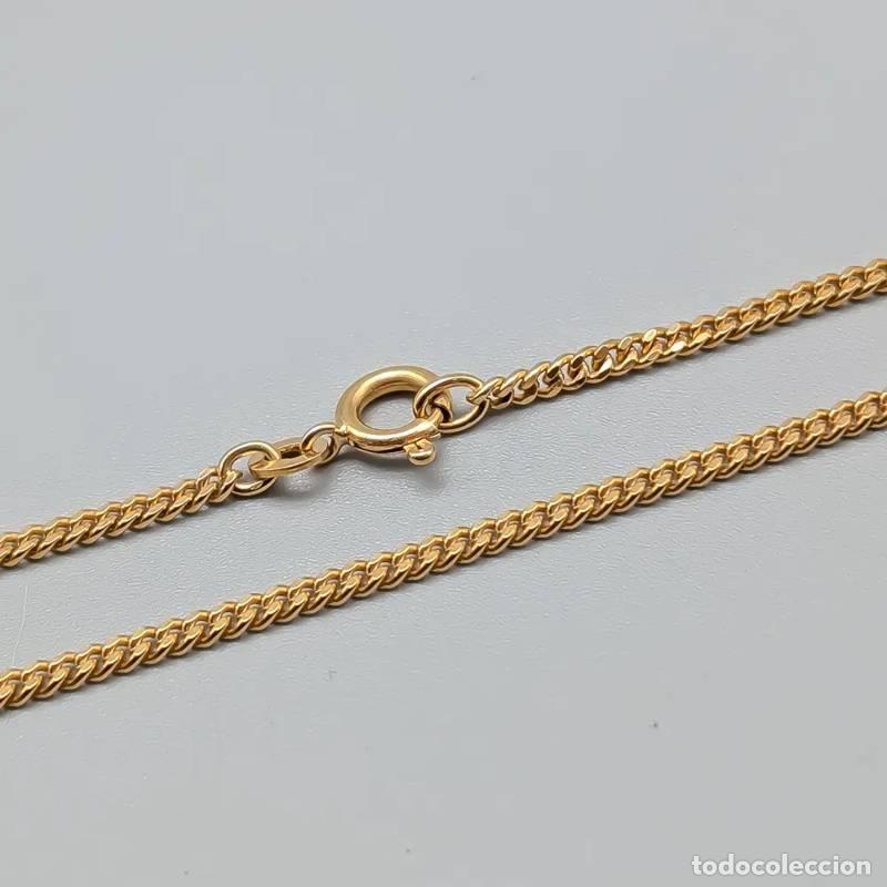 Jewelry: Corrente Curb de 45,5 cm em ouro 18 quilates, 2,31 g