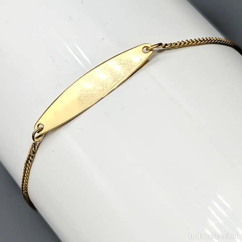 Jewelry: Corrente Curb de 45,5 cm em ouro 18 quilates, 4,71 g