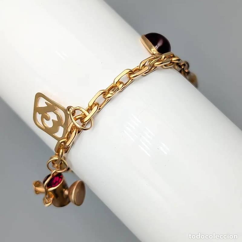 Gioielleria: Corrente Curb de 71 cm em ouro de 9 quilates, 6,24 g