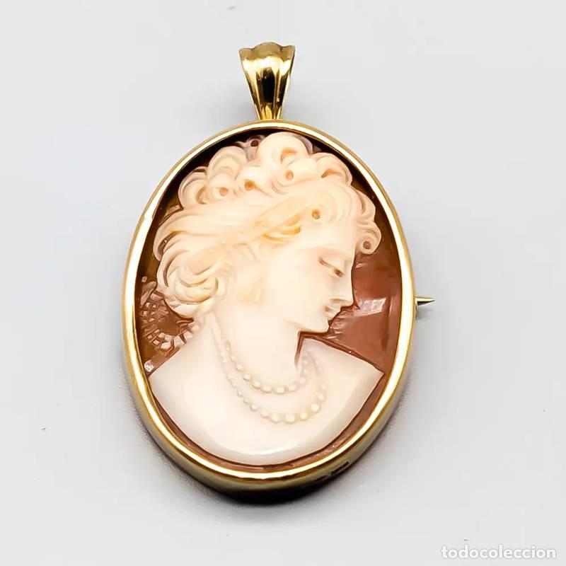 Joaillerie: Pingente em forma de cruz em ouro 18 quilates, 0,78 gramas, 20mm