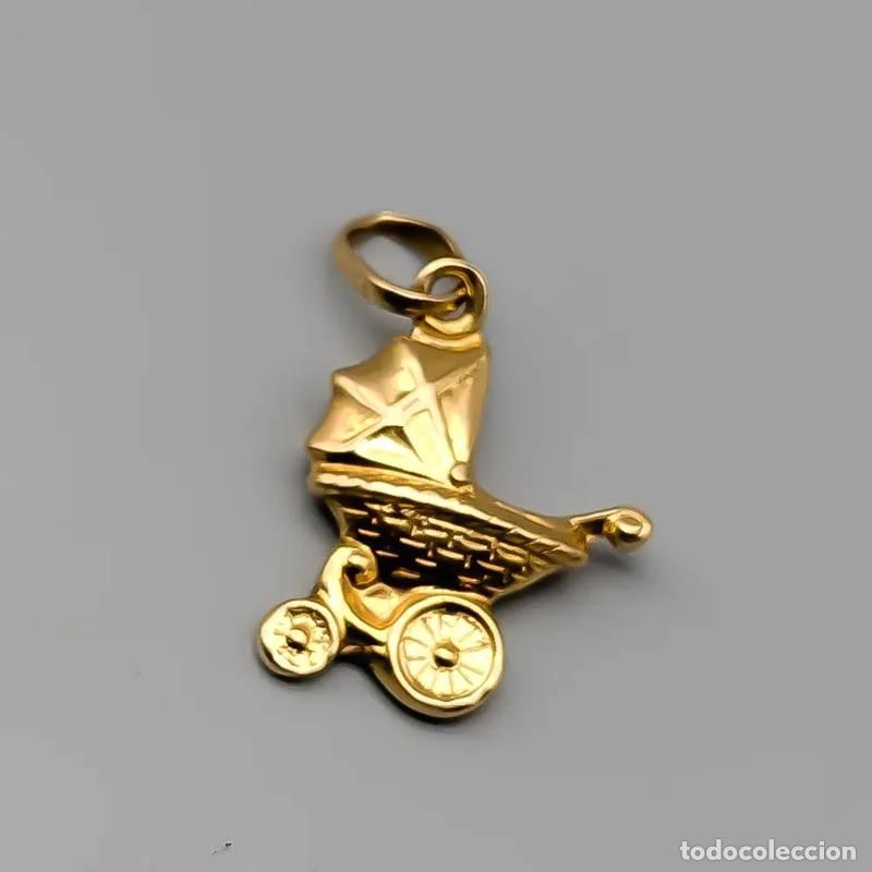 Schmuck: Pingente em ouro 18 quilates com p&eacute;rola de cultura, 0,5 gramas, 15mm