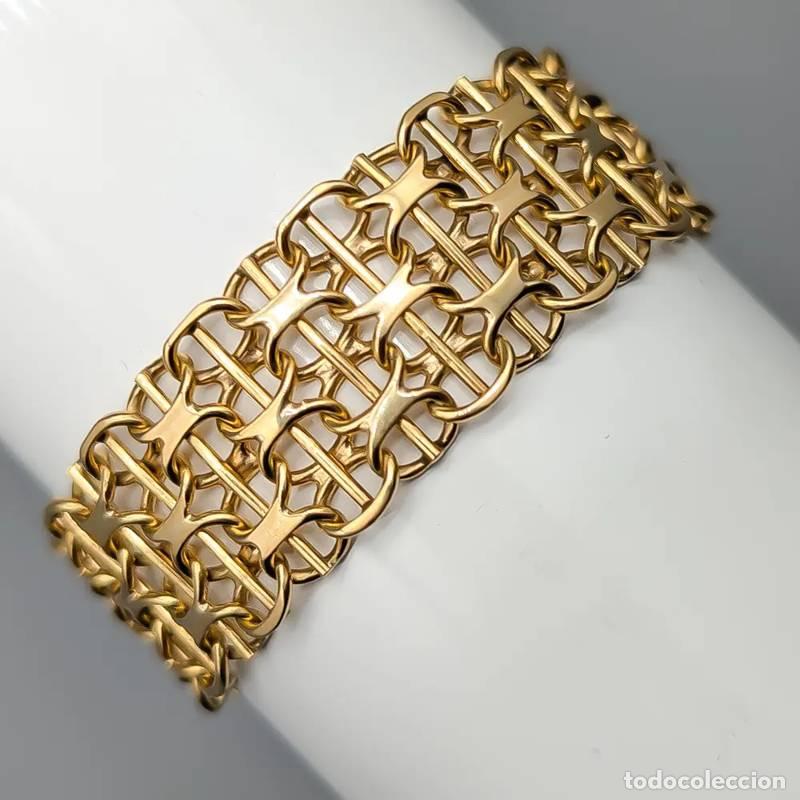 Joyeria: Corrente tipo caixa de 45,5 cm em ouro de 18 quilates com Pingente em forma de cora&ccedil;&atilde;o, 4,81 g