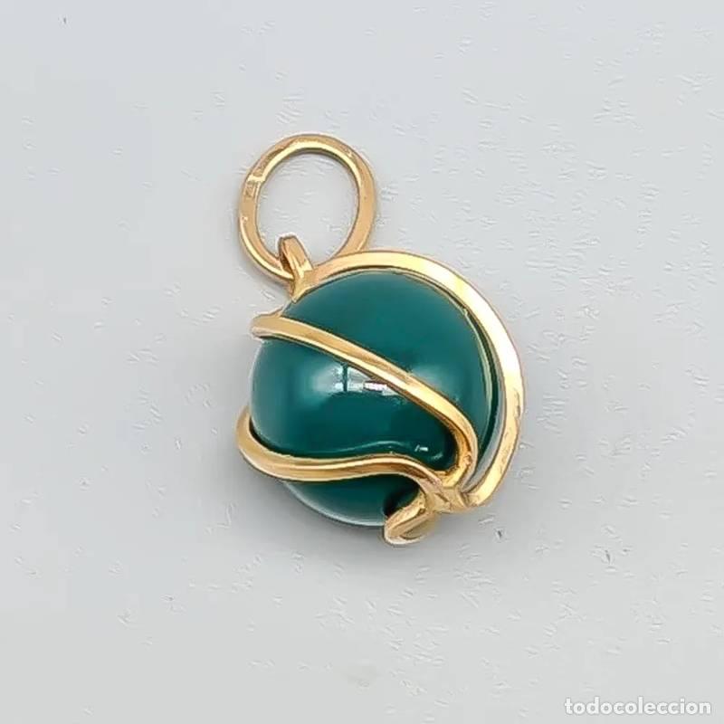 Joalharia: Pingente em ouro 14 quilates, 5,86 gramas, 61mm