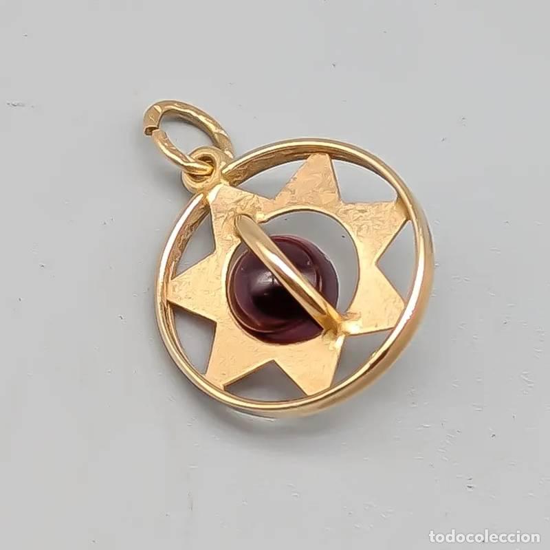 Joyeria: Pingente em ouro 18 quilates, 1,36 gramas, 17mm