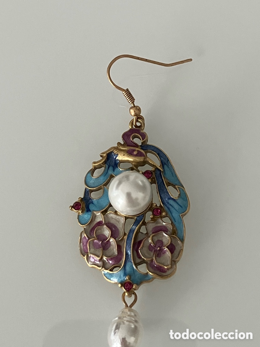 Joyeria: Pendientes Estilo Art Nuveau - Foto 2
