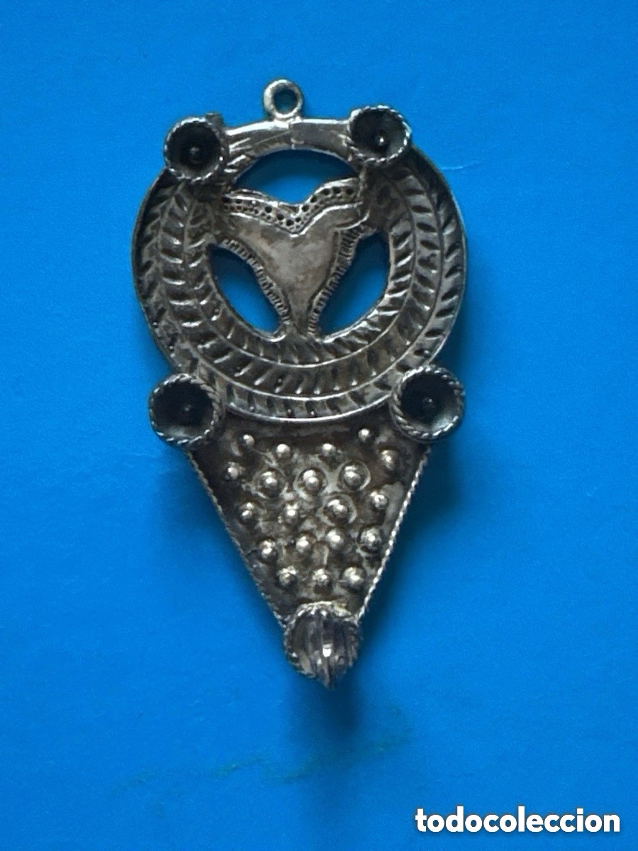 Joaillerie: Colgante arracado plata de ley, arracadas regional (A15)