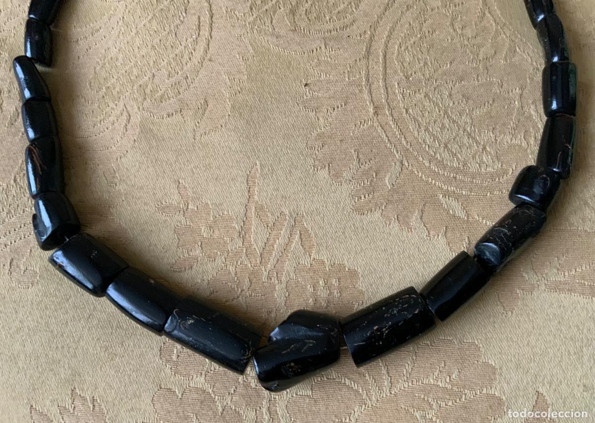 Joyeria: ANTIGUO COLLAR CORAL NEGRO - Foto 3