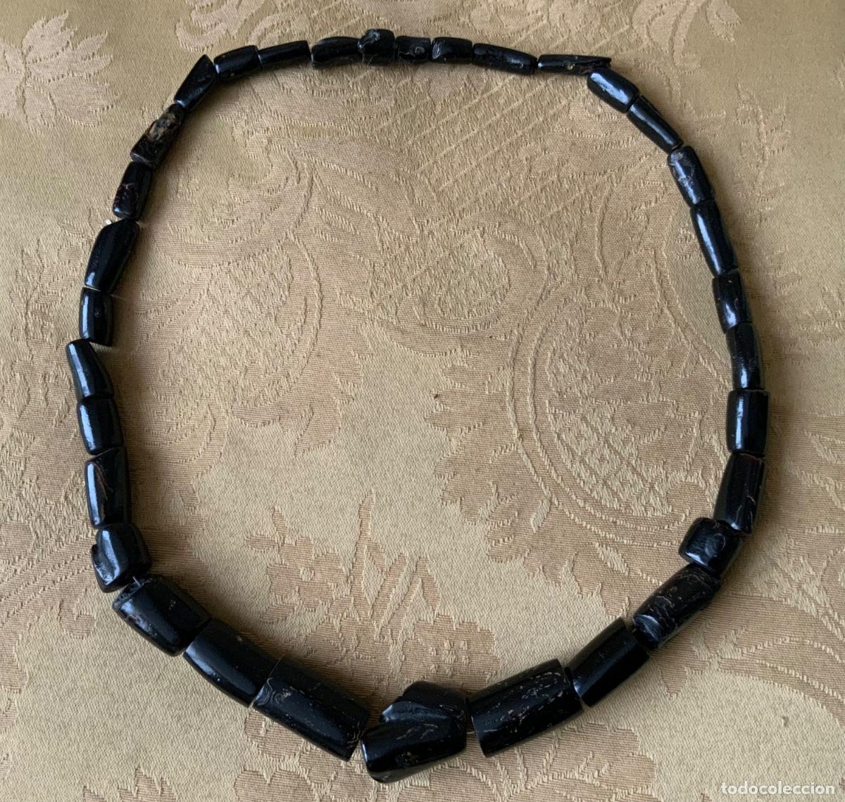 Joyeria: ANTIGUO COLLAR CORAL NEGRO - Foto 5
