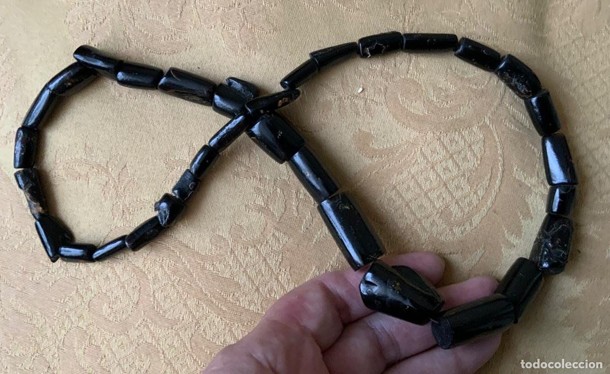 Joyeria: ANTIGUO COLLAR CORAL NEGRO - Foto 9