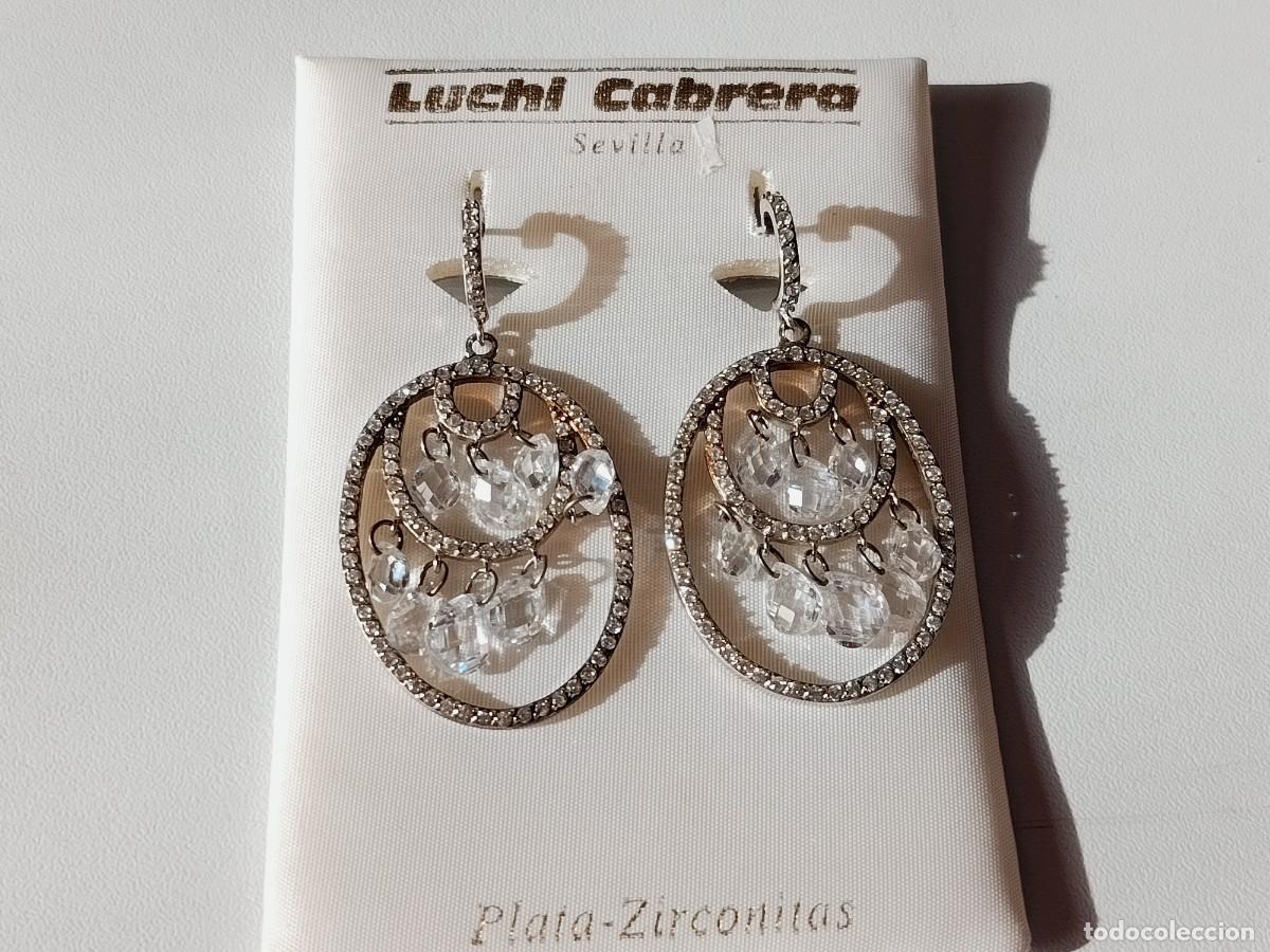 Gioielleria: PENDIENTES PLATA Y ZIRCONITA LUCHI CABRERA SEVILLA