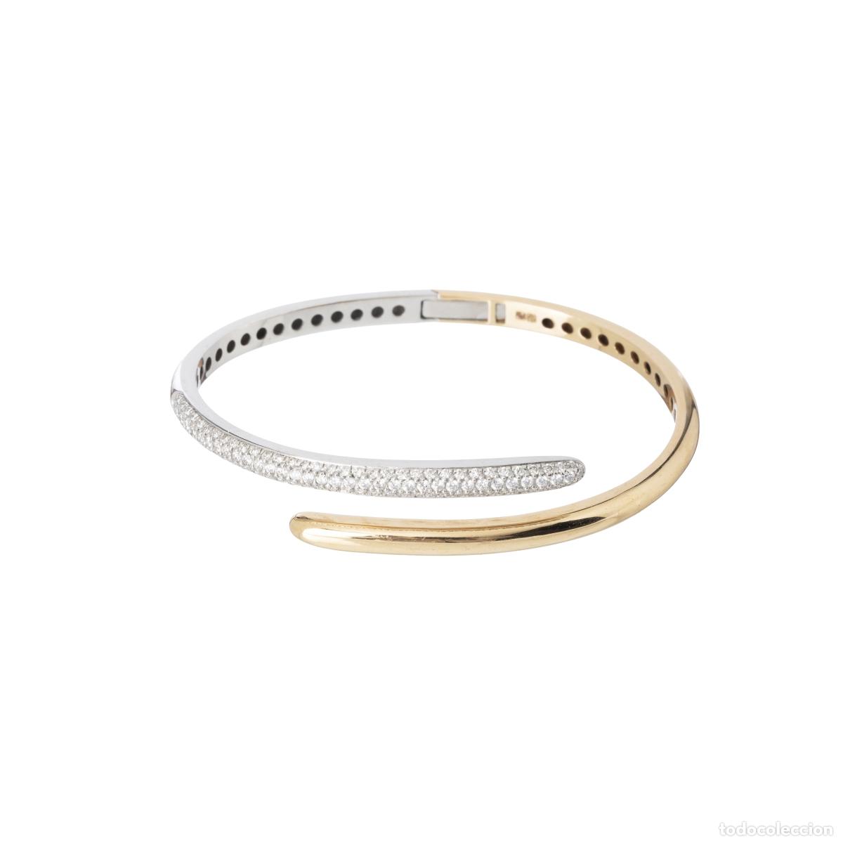 Joyeria: Pulsera de oro y diamantes, Eugenio Campos