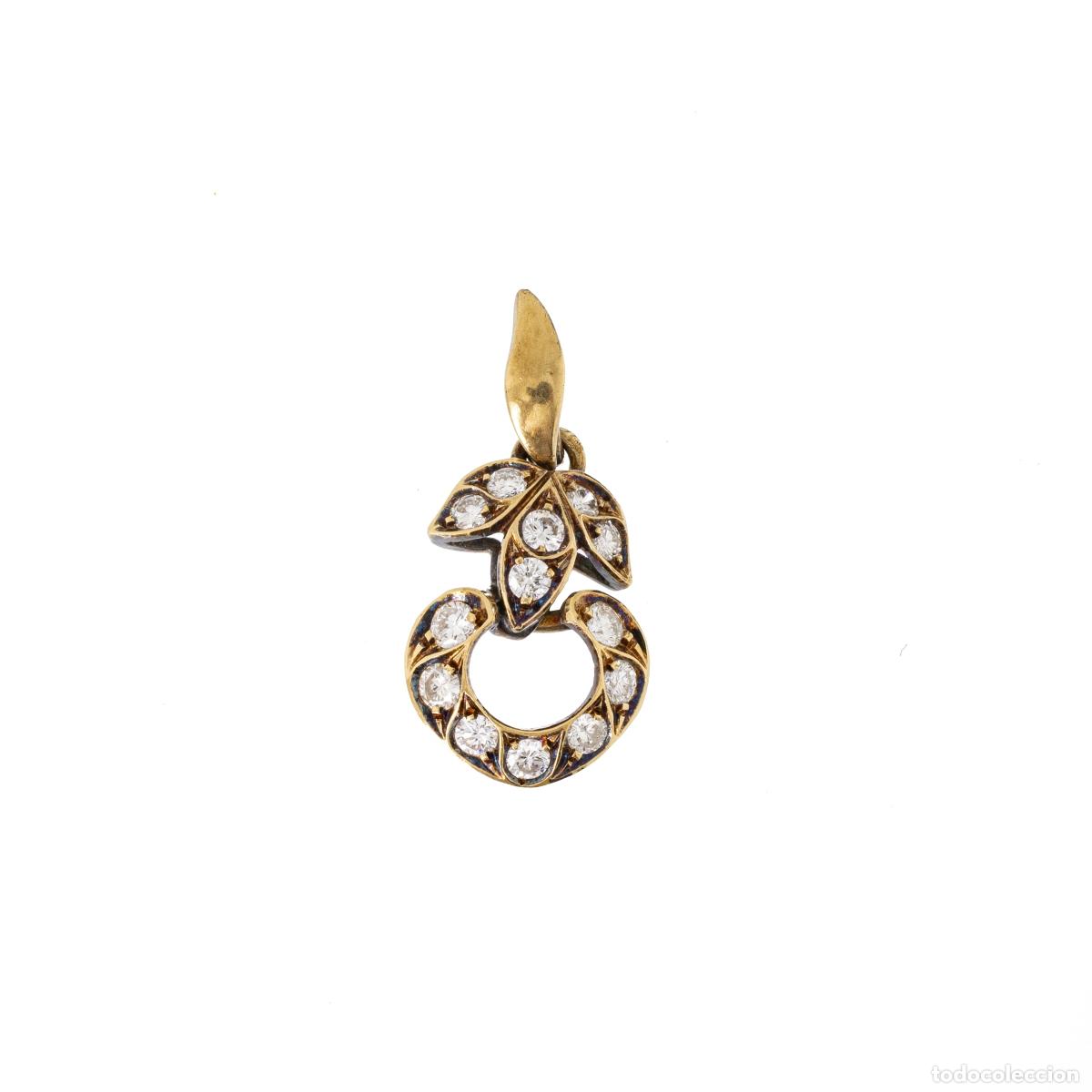 Joalharia: COLGANTE DE ORO Y DIAMANTES