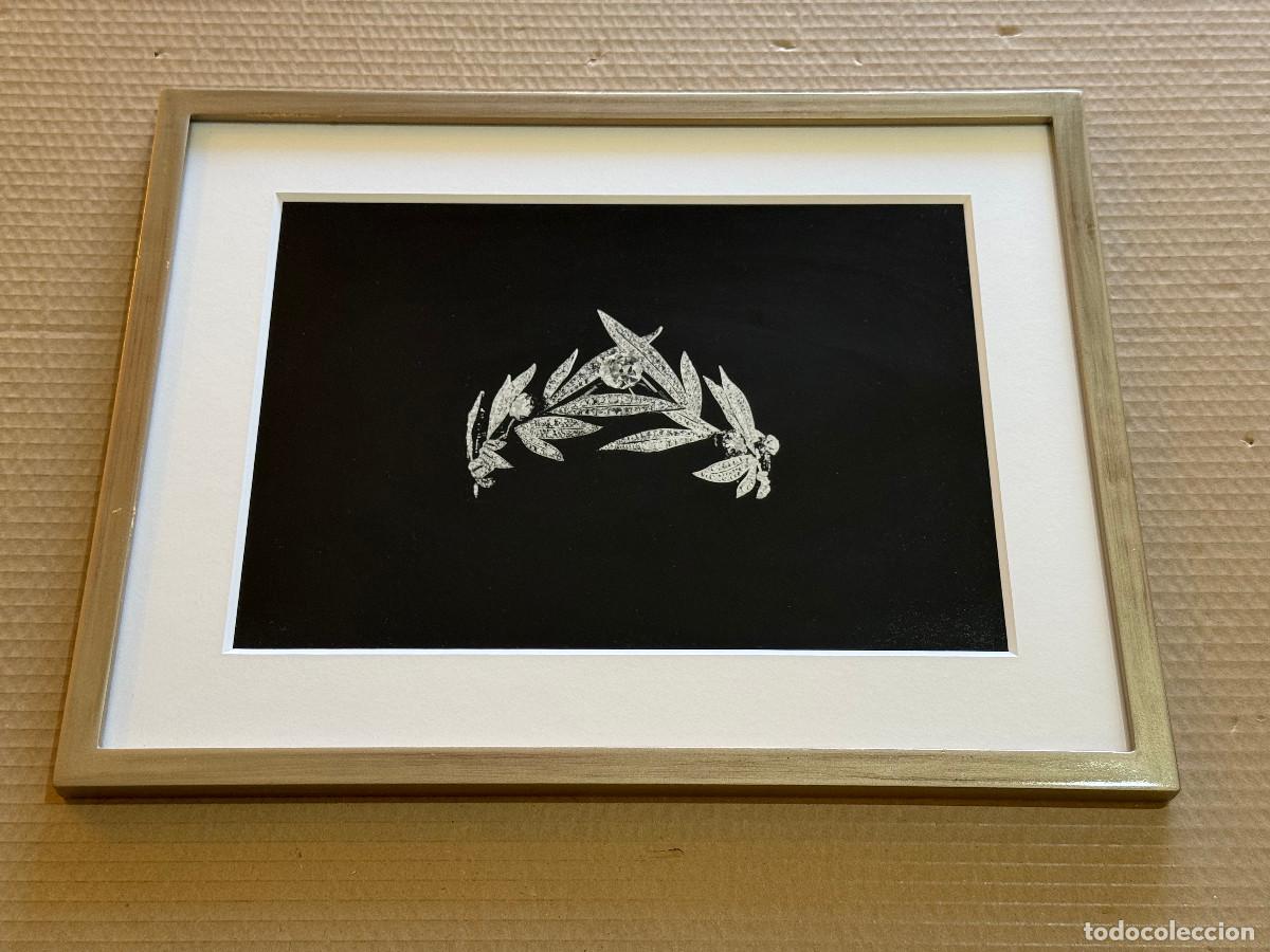 Schmuck: FOTOGRAFIA 04 / ALTA JOYERIA / TIARA BRILLANTES / DIAMANTES / ENMARCADA / 34,5 x 43,5 cm