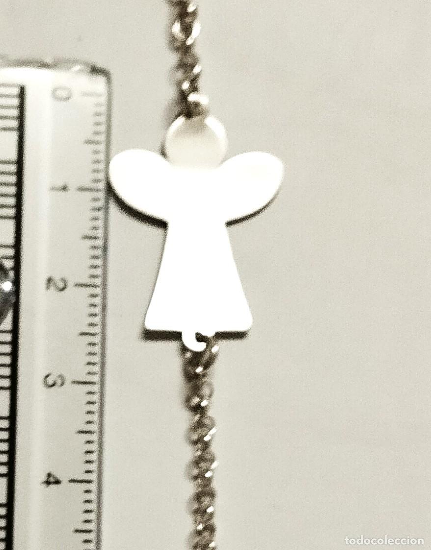 Joyeria: Pulsera con &aacute;ngel, Plata de Ley - Foto 5