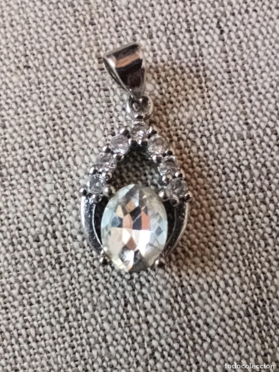 Joyeria: Colgante de plata con circonitas - Foto 1