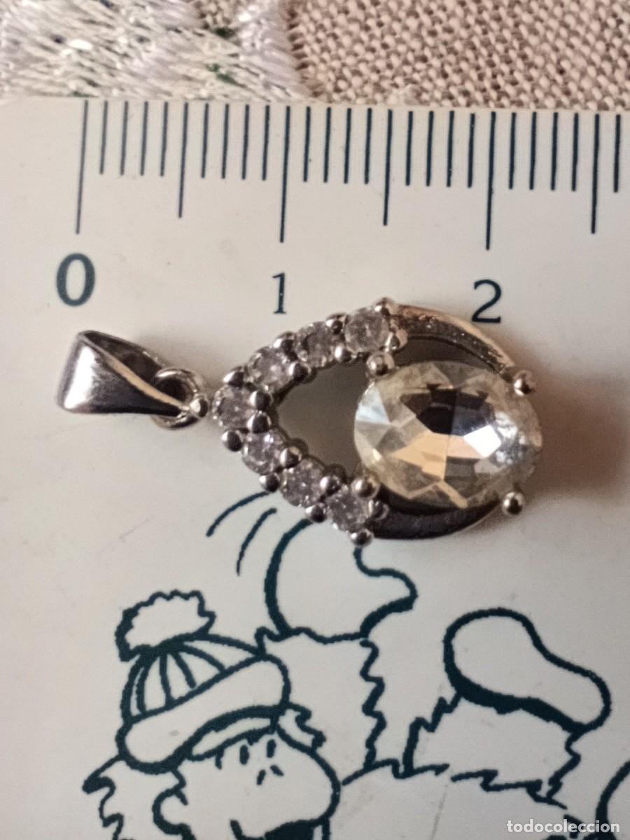 Joyeria: Colgante de plata con circonitas - Foto 3