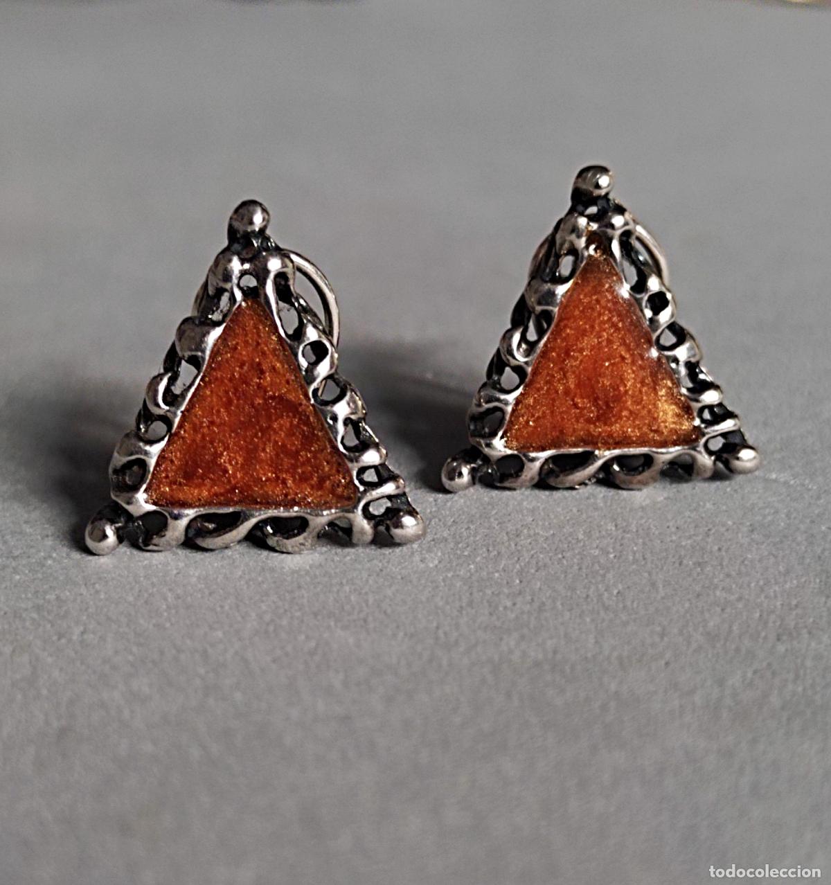 Joyeria: Pendientes de plata de ley, cierre de omega. - Foto 6