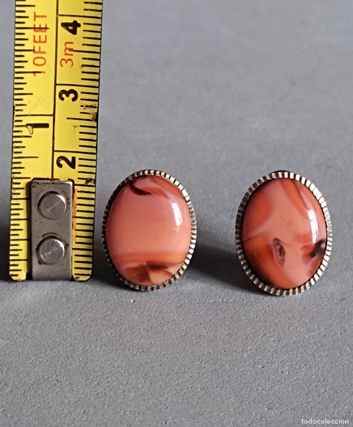 Joyeria: Pendientes de plata de ley contrastada, cierre de omega. - Foto 5