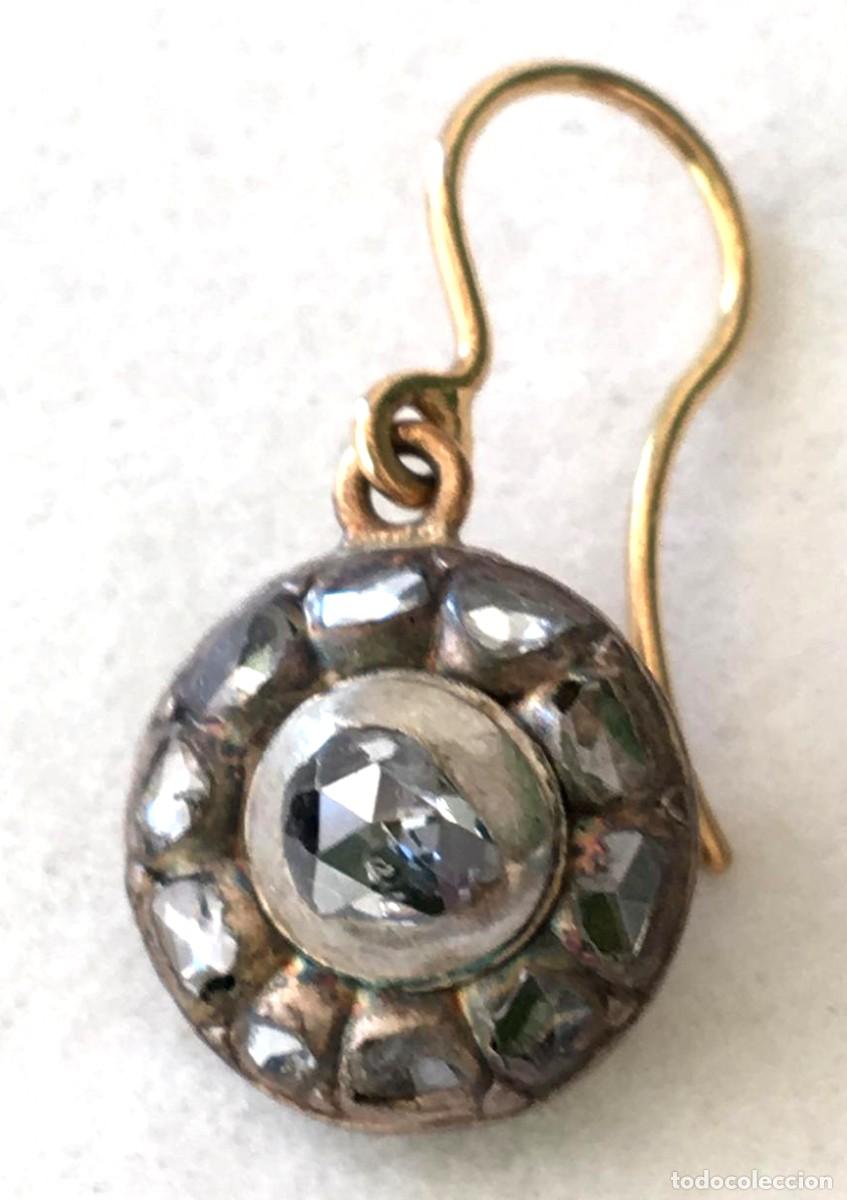 Joyeria: Pareja de pendientes de diamantes - Foto 3