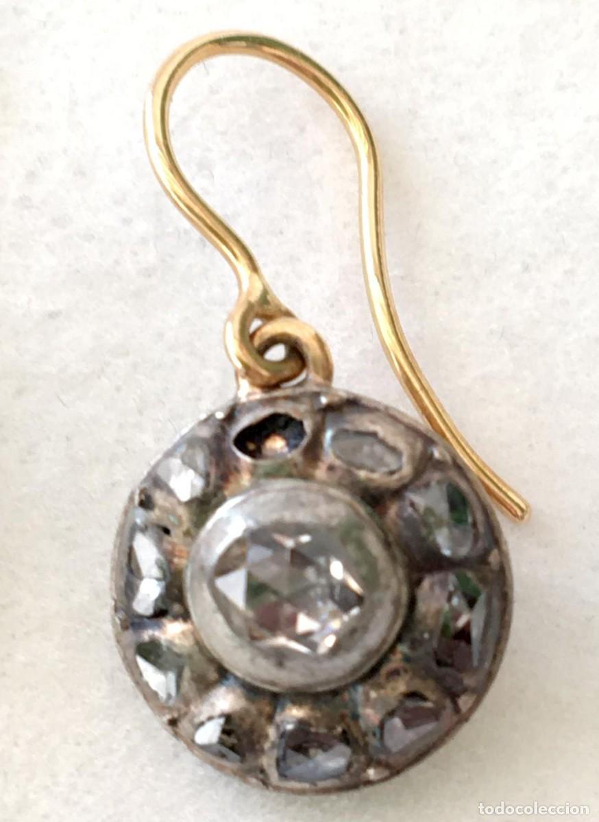 Joyeria: Pareja de pendientes de diamantes - Foto 4
