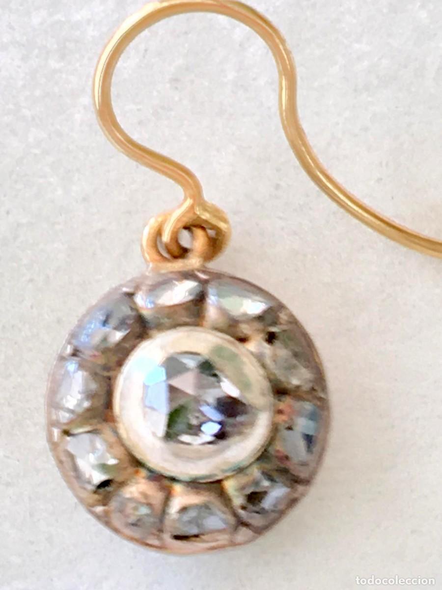 Joyeria: Pareja de pendientes de diamantes - Foto 5