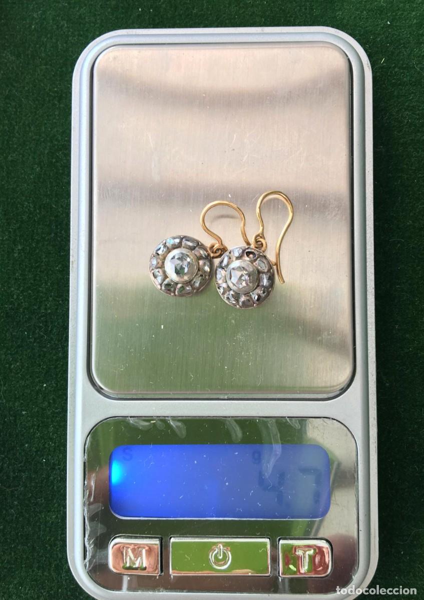 Joyeria: Pareja de pendientes de diamantes - Foto 8