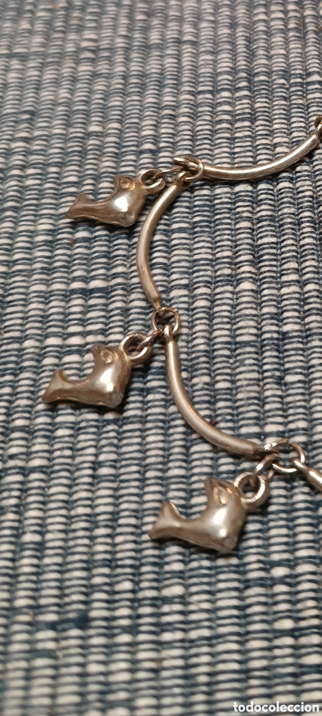 Joyeria: Pulsera plateada con DELFINES. - Foto 4