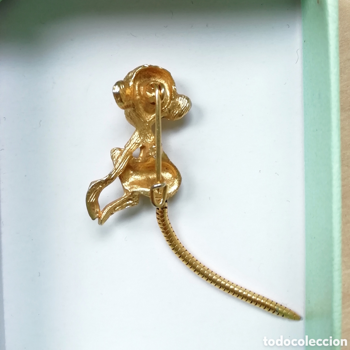 Joyeria: Broche monito oro animales - Foto 4