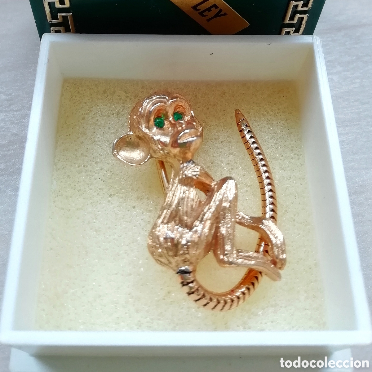 Joyeria: Broche monito oro animales - Foto 3