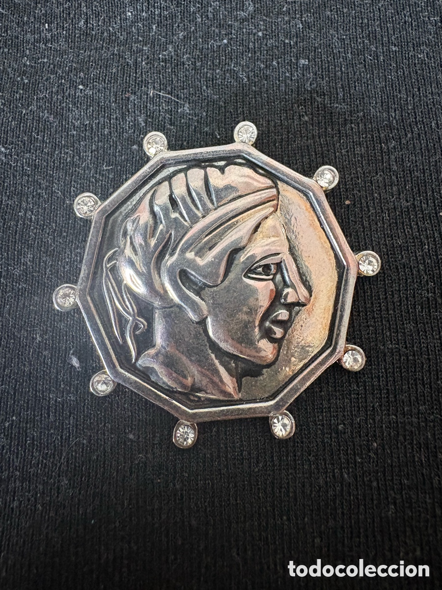 Joaillerie: Antiguo colgante con imagen de Grecia cl&aacute;sica (A15)