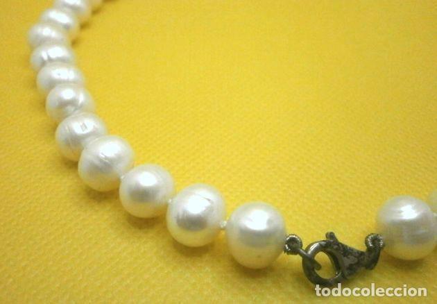 Joaillerie: Collar de Perlas Naturales Cultivadas con Cierre de Plata de ley 925 - Ver todas las Fotos