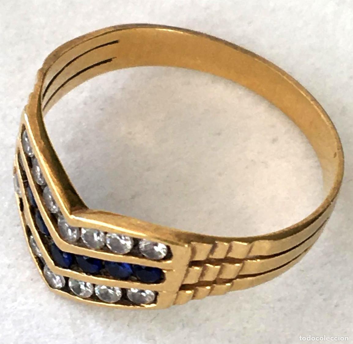 Joyeria: Anillo de oro con bonito dise&ntilde;o en V - Foto 3