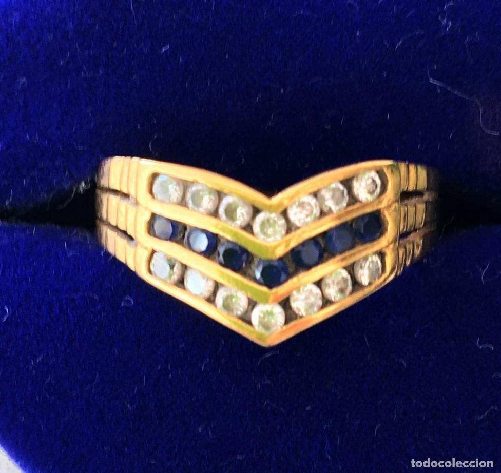 Joyeria: Anillo de oro con bonito dise&ntilde;o en V - Foto 4