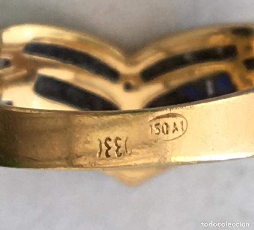 Joyeria: Anillo de oro con bonito dise&ntilde;o en V - Foto 8