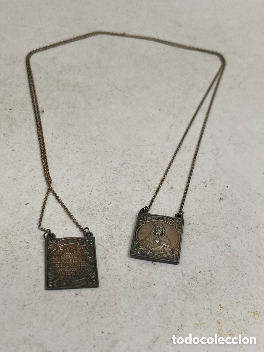 Joyeria: Relicario de plata religiosa CC433