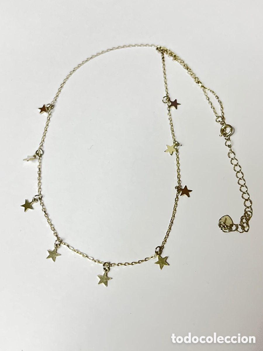 Joyeria: Collar de plata ba&ntilde;o de oro /CC424 - Foto 3