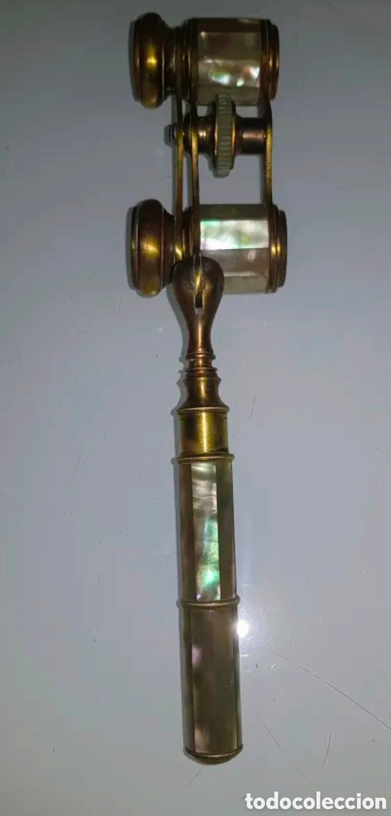 Joyeria: Prism&aacute;ticos de Opera antiguo ( n&aacute;car) - Foto 4