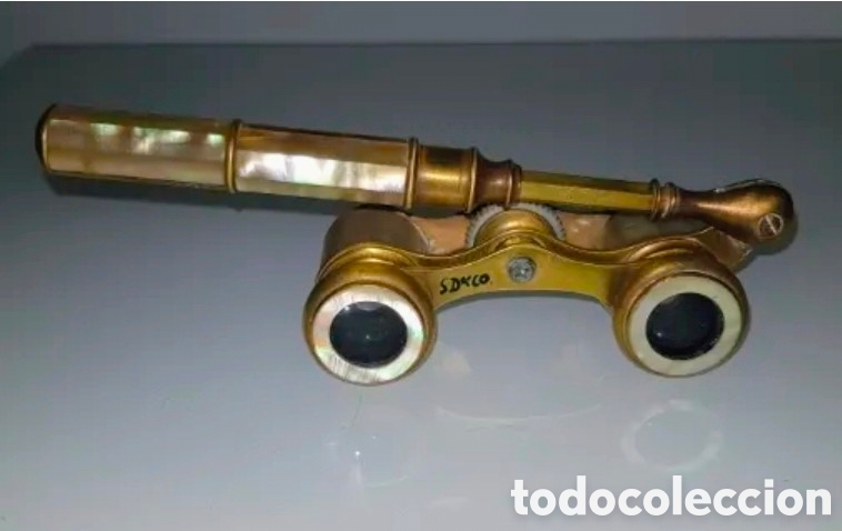 Joyeria: Prism&aacute;ticos de Opera antiguo ( n&aacute;car) - Foto 1