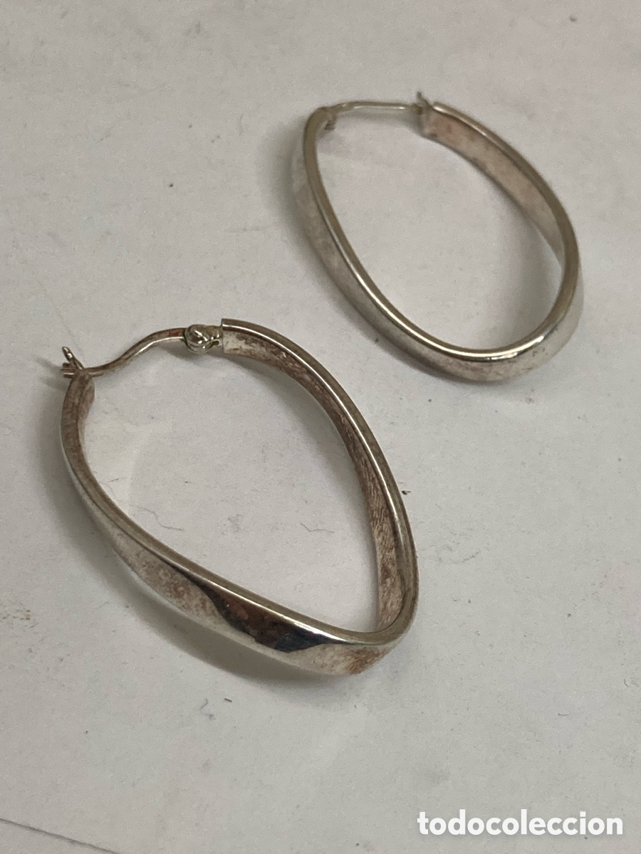 Joyeria: Pendientes de plata /P450 - Foto 1