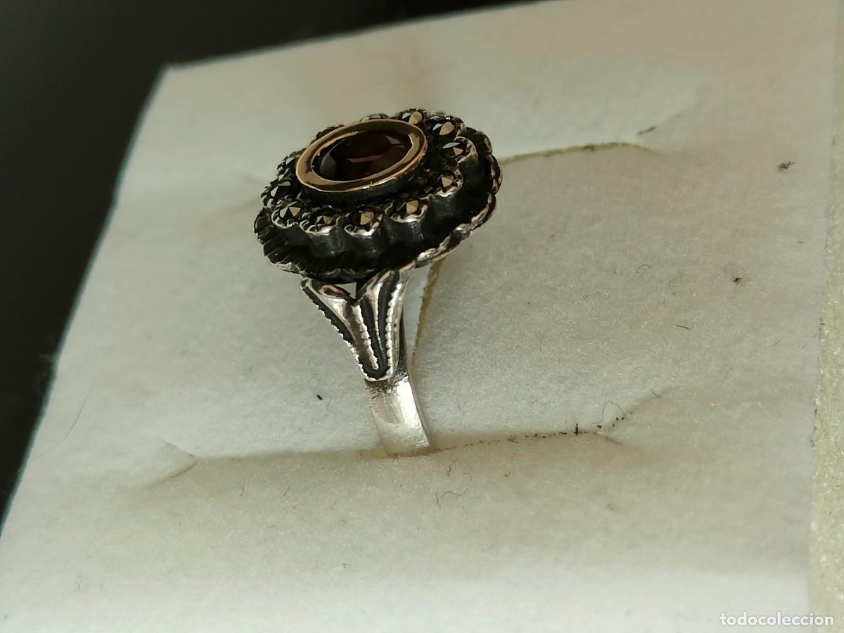 Joyeria: ANILLO PLATA MARQUESINAS Y AMATISTA - Foto 6