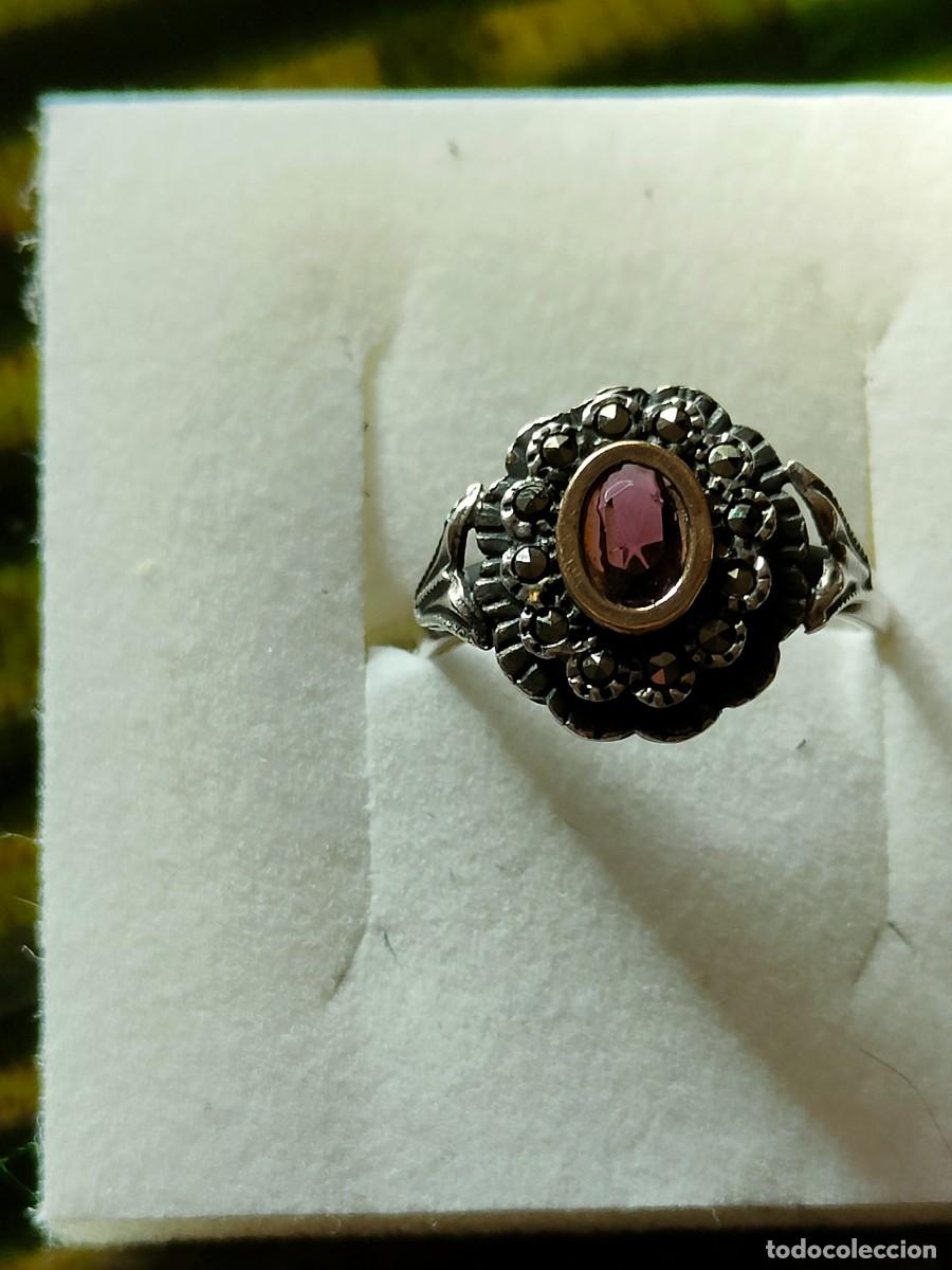 Joyeria: ANILLO PLATA MARQUESINAS Y AMATISTA - Foto 7