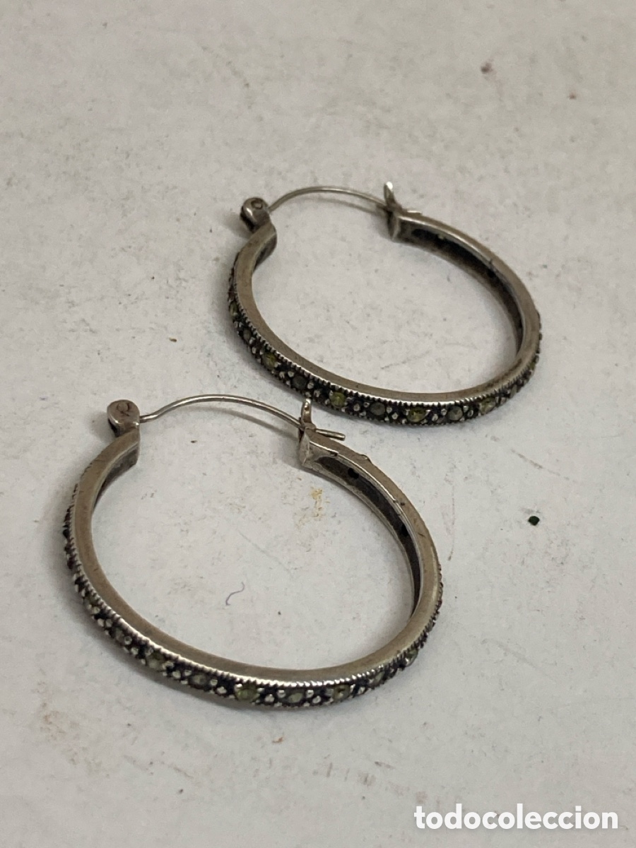 Joyeria: Pendientes de plata P449