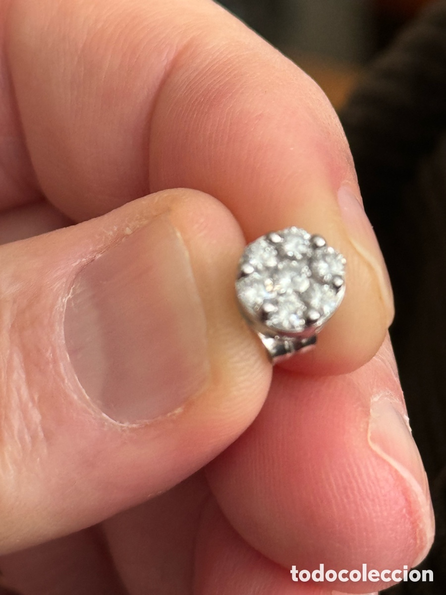 Schmuck: Pendientes en Oro Blanco 18K con 2 quilates de brillantes