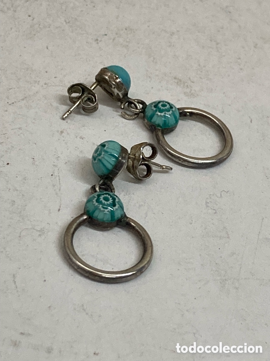 Joyeria: Pendientes de plata P449