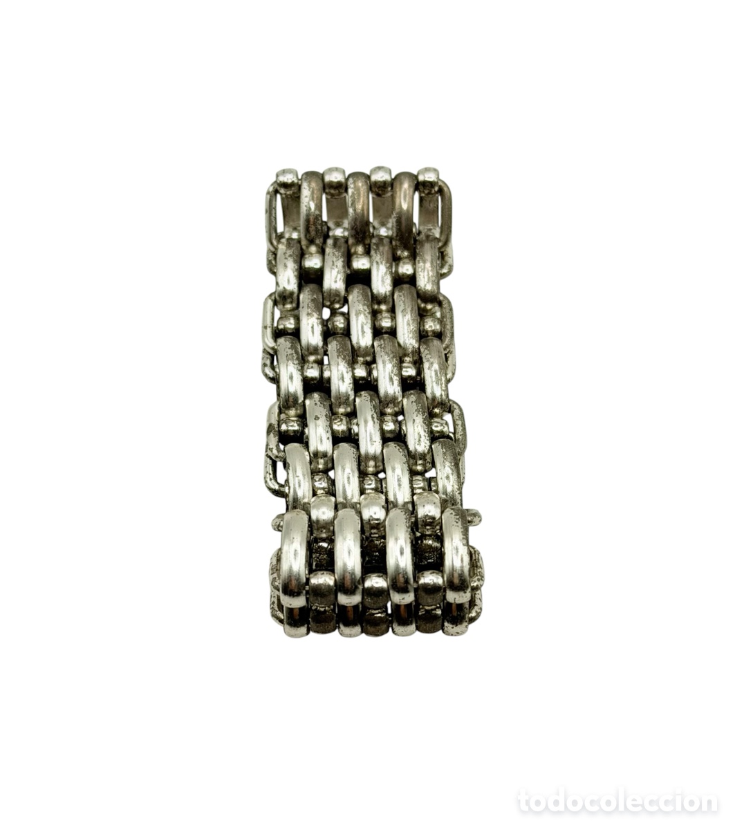 Schmuck: Pulsera Vintage Plateada