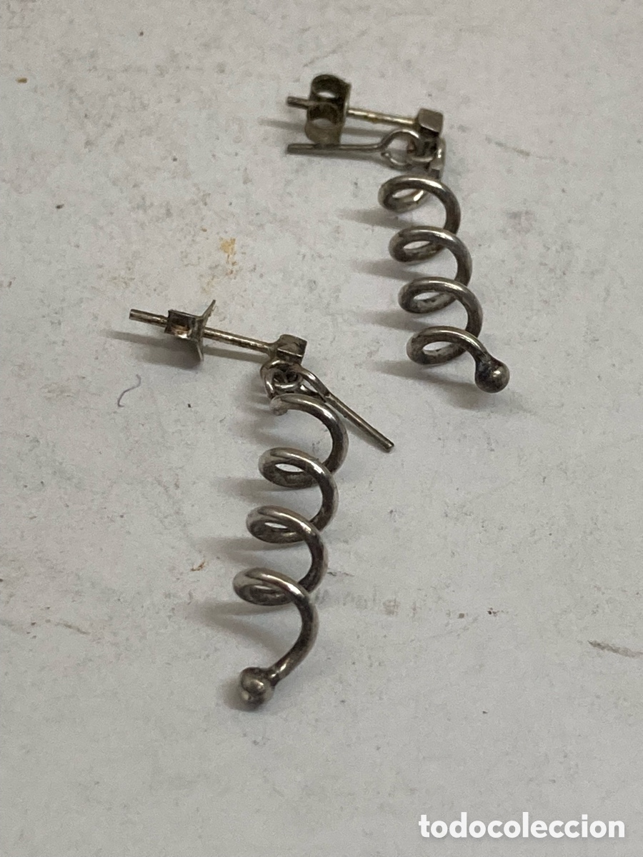 Joyeria: Pendientes de plata P449 - Foto 1
