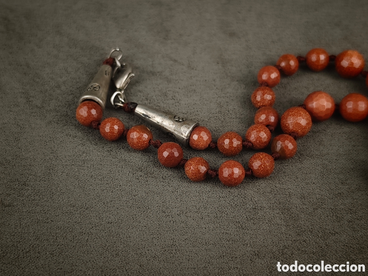 Joyeria: Antiguo Collar de Aventurina - Foto 10