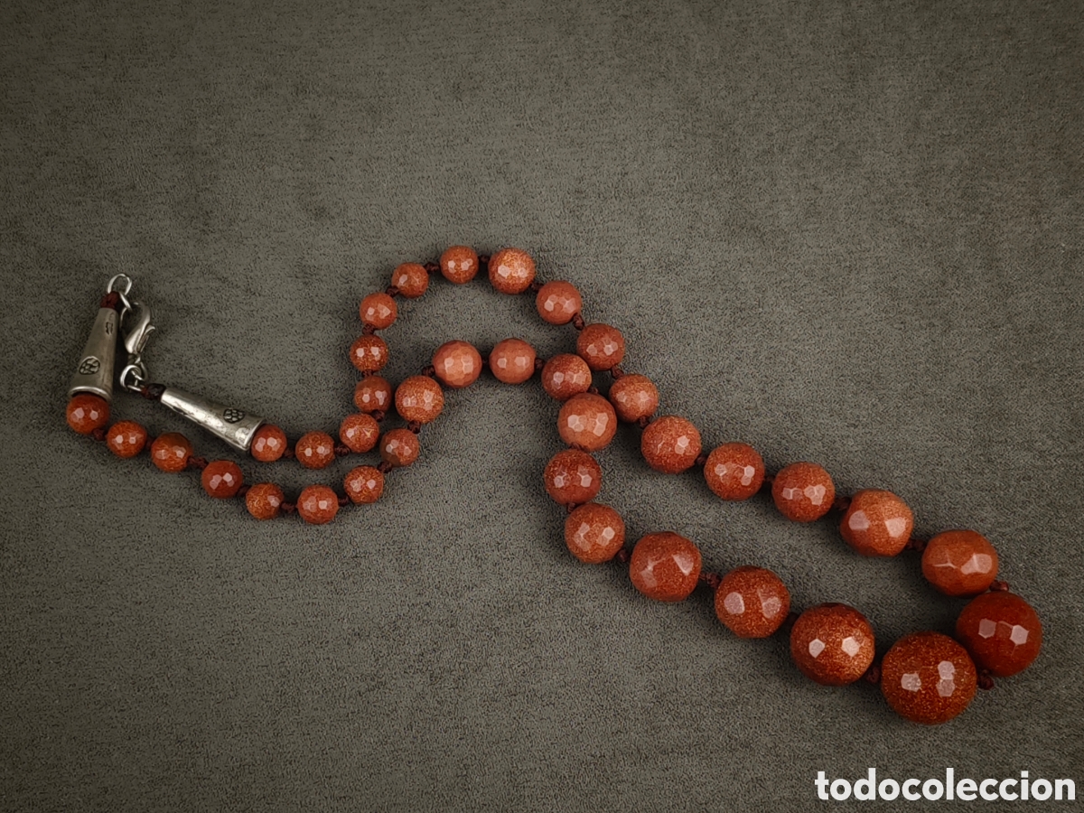 Joyeria: Antiguo Collar de Aventurina - Foto 14