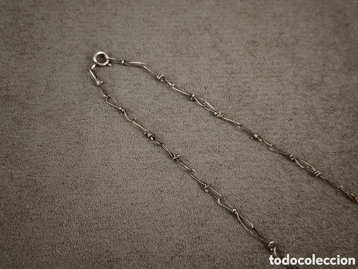 Joyeria: Antiguo Colgante de Plata y &Aacute;mbar - Foto 9