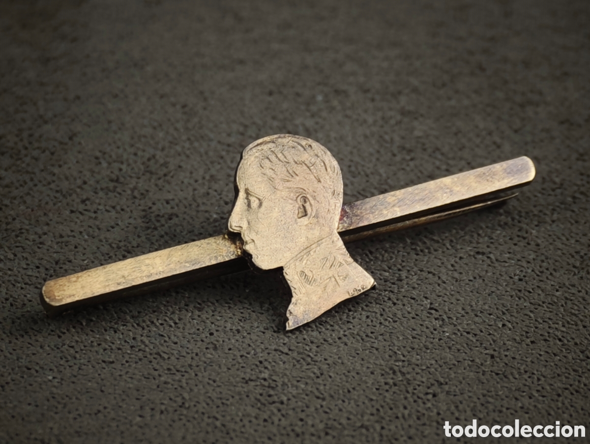 Joyeria: Antiguo Broche Plata Dorada - Foto 5
